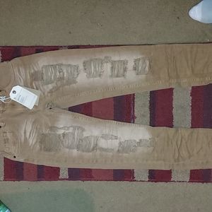 NEW W/TAGS EVOLUTION- Leg opening 14-1/2~Front 10 1/2 mid-rise-slim hip to ankle